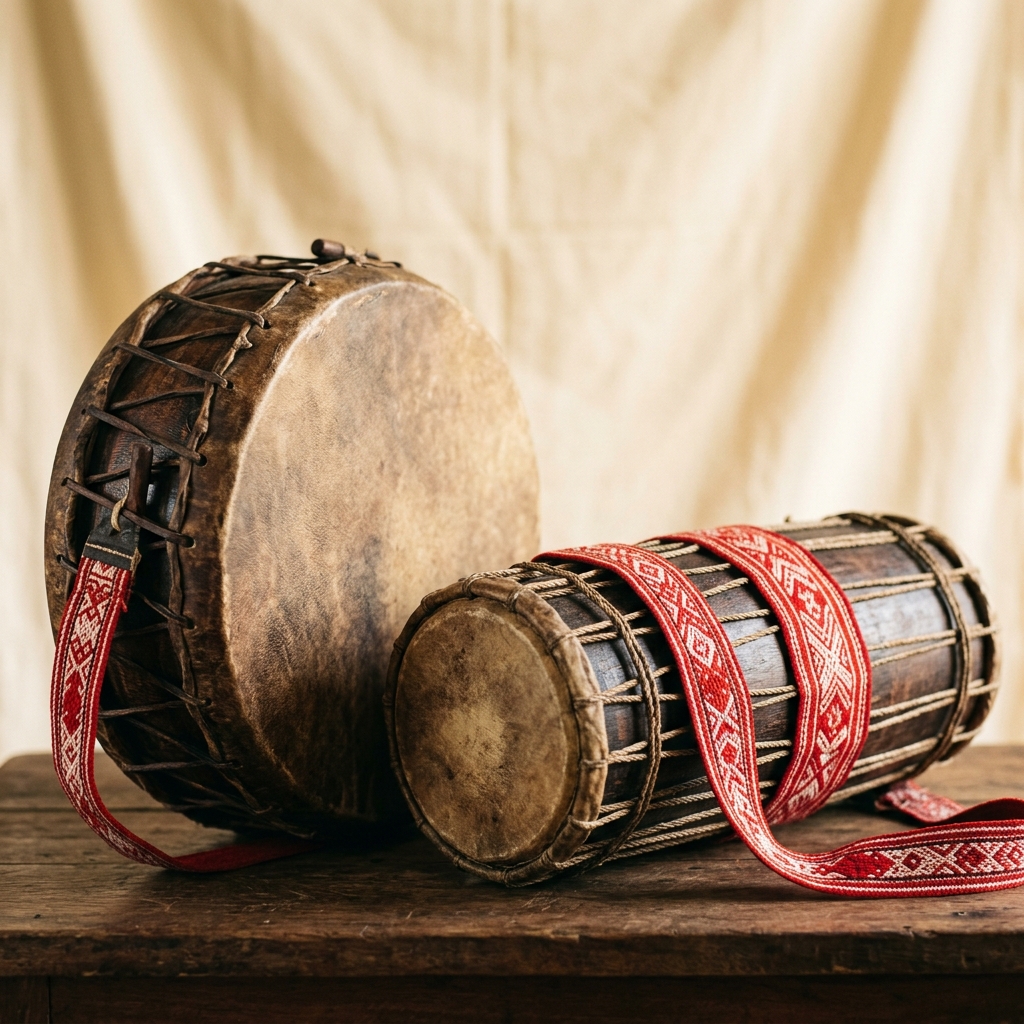 Trống Baranưng và Ghi-năng